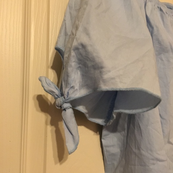 True Fit 3X Tie Up Short Sleeve Embroidered Rose -Doll For A Day - Picture 6 of 6